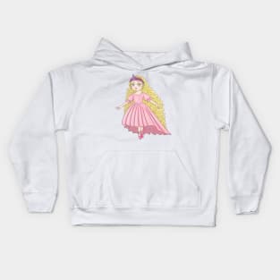 Princess Unicorn Ballerina Kids Hoodie